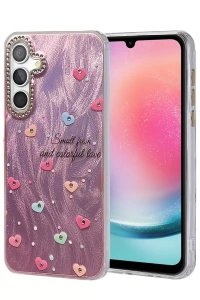 Samsung Galaxy A24 4G Kılıf Blade Aynalı Desenli Kapak - Desen 8