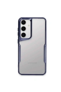 Samsung Galaxy A24 4G Kılıf Boyi Silikon Kapak - Lacivert