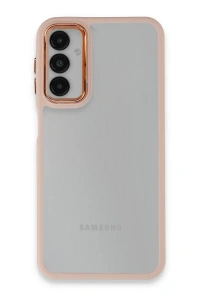 Samsung Galaxy A24 4G Kılıf Dora Kapak - Pudra