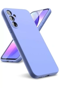 Samsung Galaxy A24 4G Kılıf First Silikon - Lila