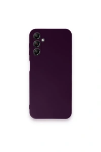Samsung Galaxy A24 4G Kılıf First Silikon - Mor
