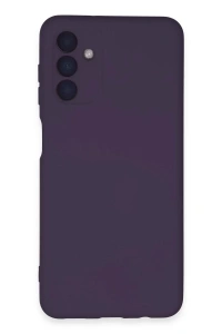 Samsung Galaxy A24 4G Kılıf Nano içi Kadife Silikon - Mor