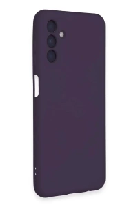 Samsung Galaxy A24 4G Kılıf Nano içi Kadife Silikon - Mor