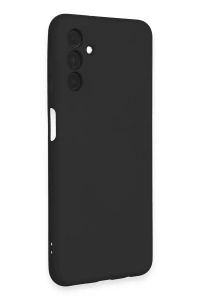 Samsung Galaxy A24 4G Kılıf Nano içi Kadife Silikon - Siyah