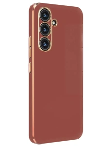 Samsung Galaxy A24 4G Kılıf Volet Silikon - Kırmızı