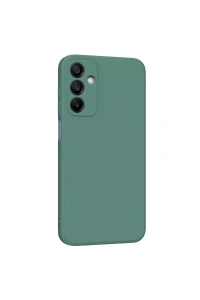Samsung Galaxy A25 5G Kılıf First Silikon - Koyu Yeşil
