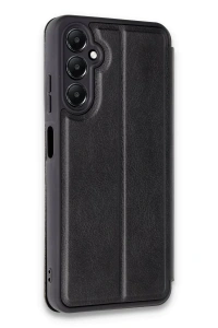Samsung Galaxy A25 5G Kılıf Flip Cover - Siyah
