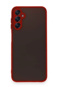 Samsung Galaxy A25 5G Kılıf Montreal Silikon Kapak - Kırmızı