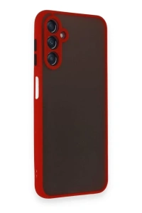 Samsung Galaxy A25 5G Kılıf Montreal Silikon Kapak - Kırmızı