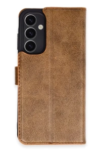 Samsung Galaxy A25 5G Kılıf Trend S Plus Kapaklı Kılıf - Taba
