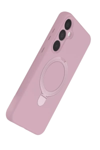 Samsung Galaxy A25 5G Regal Magsafe Standlı Kapak - Açık Pembe