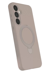 Samsung Galaxy A25 5G Regal Magsafe Standlı Kapak - Çöl Titanyum