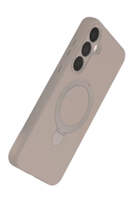 Samsung Galaxy A25 5G Regal Magsafe Standlı Kapak - Çöl Titanyum