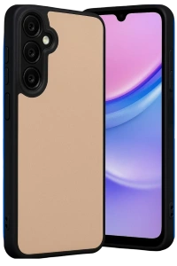 Samsung Galaxy A26 Kılıf Aras Deri Kapak - Pudra