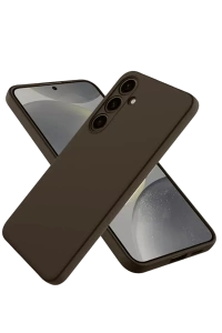 Samsung Galaxy A26 Kılıf First Silikon - Kahverengi