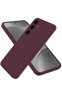 Samsung Galaxy A26 Kılıf First Silikon - Mürdüm