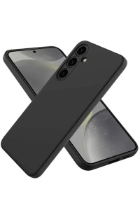 Samsung Galaxy A26 Kılıf Nano içi Kadife Silikon - Siyah