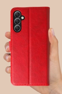 Samsung Galaxy A26 Kılıf Trend S Plus Kapaklı Kılıf - Siyah