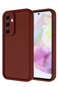Samsung Galaxy A26 Kılıf Viera Silikon - Bordo