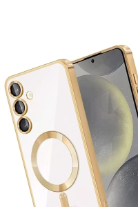 Samsung Galaxy A26 Kross Magneticsafe Kapak - Gold
