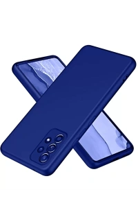 Samsung Galaxy A32 Kılıf First Silikon - Lacivert