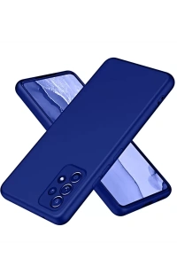Samsung Galaxy A32 Kılıf First Silikon - Lacivert