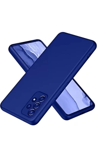 Samsung Galaxy A32 Kılıf First Silikon - Lacivert