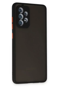 Samsung Galaxy A32 Kılıf Montreal Silikon Kapak - Siyah