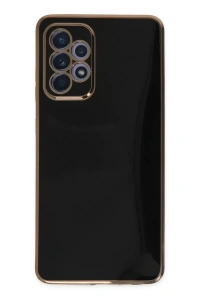 Samsung Galaxy A32 Kılıf Volet Silikon - Siyah