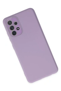 Samsung Galaxy A33 5G Kılıf Lansman Glass Kapak - Lila