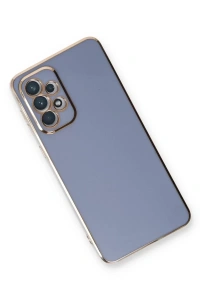 Samsung Galaxy A33 5G Kılıf Volet Silikon - Mavi