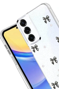 Samsung Galaxy A34 5G Fiyonk Desenli Kapak - Desen 8