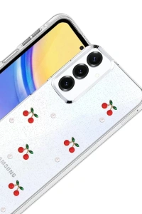 Samsung Galaxy A34 5G Fiyonk Desenli Kapak - Desen 9