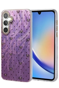 Samsung Galaxy A34 5G Kılıf Blade Aynalı Desenli Kapak - Desen 2