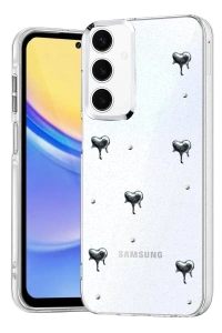Samsung Galaxy A35 5G Fiyonk Desenli Kapak - Desen 3