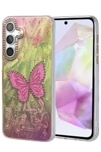 Samsung Galaxy A35 5G Kılıf Blade Aynalı Desenli Kapak - Desen 5