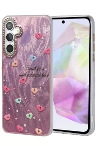 Samsung Galaxy A35 5G Kılıf Blade Aynalı Desenli Kapak - Desen 8