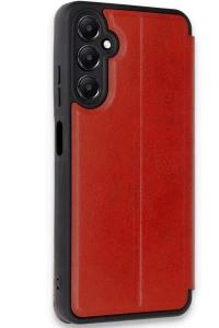 Samsung Galaxy A35 5G Kılıf Flip Cover - Kırmızı