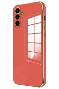Samsung Galaxy A35 5G Kılıf Volet Silikon - Kırmızı