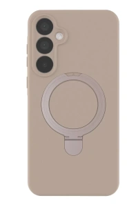 Samsung Galaxy A35 5G Regal Magsafe Standlı Kapak - Çöl Titanyum