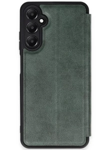 Samsung Galaxy A36 Kılıf Flip Cover - Koyu Yeşil