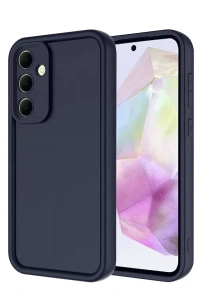Samsung Galaxy A36 Kılıf Viera Silikon - Lacivert