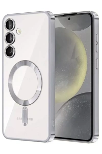 Samsung Galaxy A36 Kross Magneticsafe Kapak - Gümüş