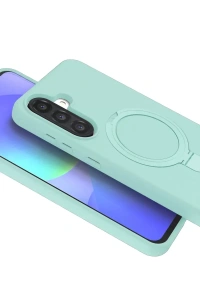 Samsung Galaxy A36 Regal Magsafe Standlı Kapak - Su Yeşili