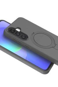 Samsung Galaxy A36 Regal Magsafe Standlı Kapak - Titan Gri