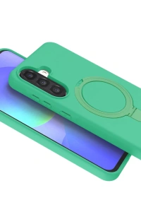 Samsung Galaxy A36 Regal Magsafe Standlı Kapak - Yeşil
