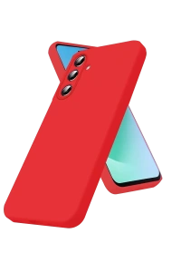 Samsung Galaxy A37 5G First Silikon - Kırmızı