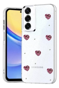 Samsung Galaxy A37 5G Fiyonk Desenli Kapak - Desen 3