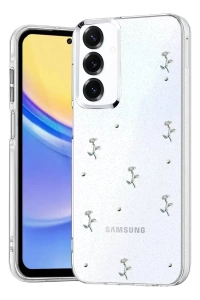Samsung Galaxy A37 5G Fiyonk Desenli Kapak - Desen 4