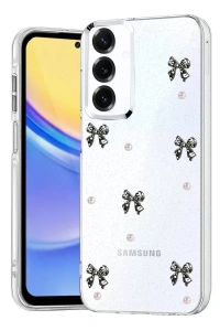 Samsung Galaxy A37 5G Fiyonk Desenli Kapak - Desen 8
